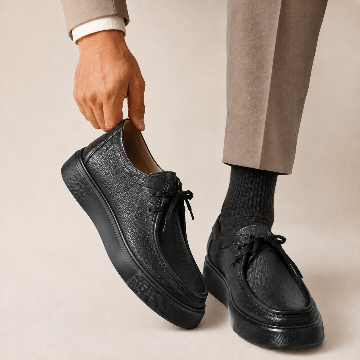Derby StepNova – Cuir Premium