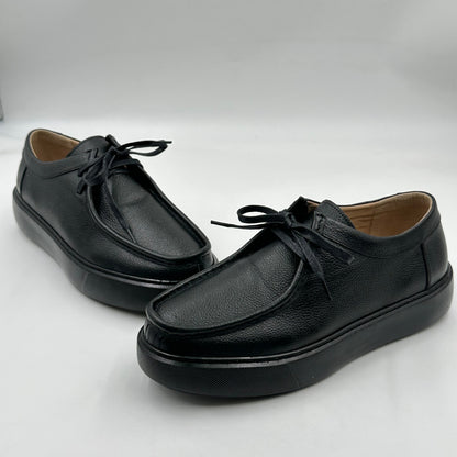 Derby Cuir Grainé Plateforme