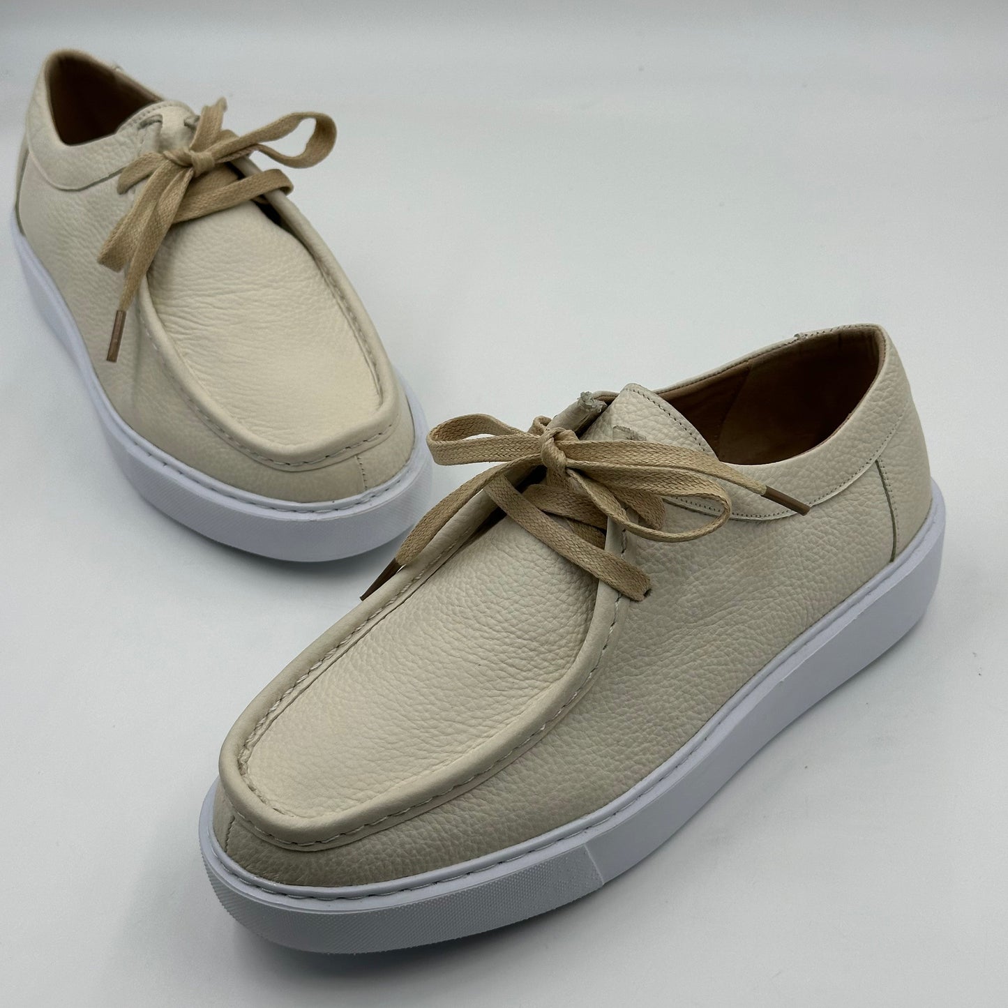 Derby Cuir Grainé Plateforme